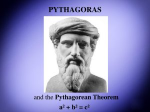 pythagoras pisagor